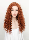 Auburn Curly Lace Front Synthetic Wig LF5107