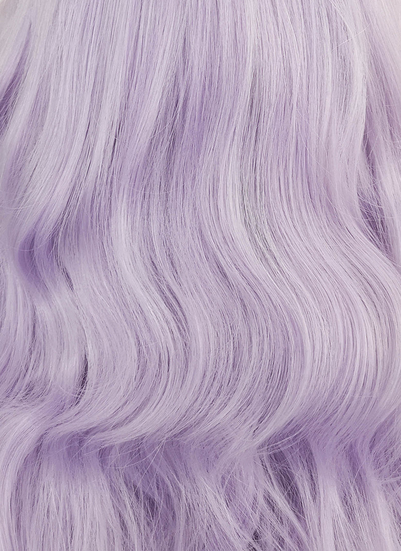Critical Role Imogen Temult Pastel Purple Wavy Lace Front Synthetic Wig LF5110