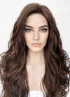 Brunette Wavy Lace Front Synthetic Wig LF5150