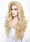 Blonde Wavy Lace Front Synthetic Wig LF5156