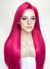 Hot Pink Straight Lace Front Synthetic Hair Wig LF5171