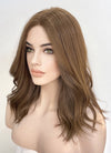 Brunette Wavy Lace Front Kanekalon Synthetic Wig LF6000