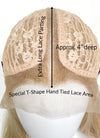 Blonde Wavy Lace Front Kanekalon Synthetic Wig LF6013