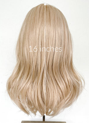 Blonde Wavy Lace Front Kanekalon Synthetic Wig LF6013