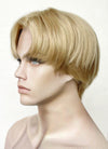 Golden Blonde Straight Lace Front Synthetic Men's Wig LF6020A