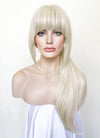 Barbie Platinum Blonde Straight Lace Front Synthetic Wig LF6022