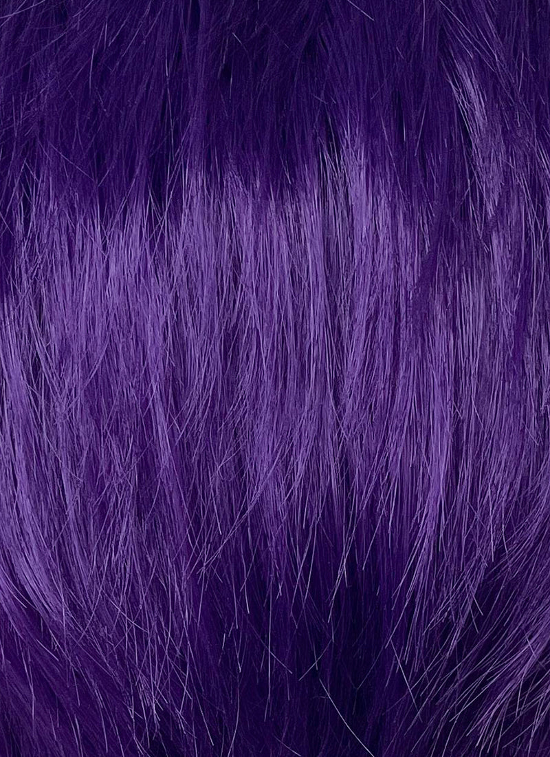 Ahsoka Sabine Wren Purple Straight Lace Front Synthetic Wig
