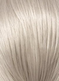 Pastel Grey Blonde Wolf Cut Straight Lace Front Synthetic Men's Wig LF6034