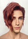 The Arcana: A Mystic Romance Julian Devorak Auburn Wavy Lace Front Synthetic Men's Wig LF6035