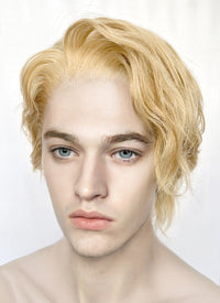 The Hunger Games: The Ballad of Songbirds & Snakes Coriolanus Snow Blonde Wavy Lace Front Synthetic Men's Wig LF6043