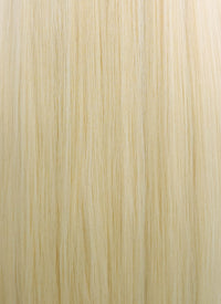 Straight Yaki Blonde Lace Front Synthetic Wig LF701E