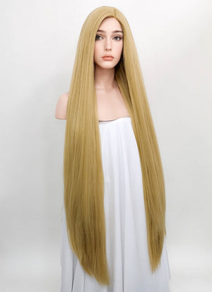 Straight Yaki Blonde Lace Wig CLF701S (Customisable)