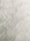 White Wavy Lace Front Synthetic Wig LF741B