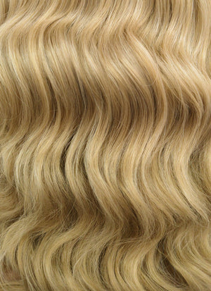 Blonde Wavy Lace Front Synthetic Wig LFB418