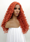 Ginger Spiral Curly Lace Front Synthetic Wig LFB663J
