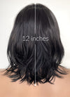 John Wick Black Wavy Lace Front Synthetic Men's Wig LFK5543