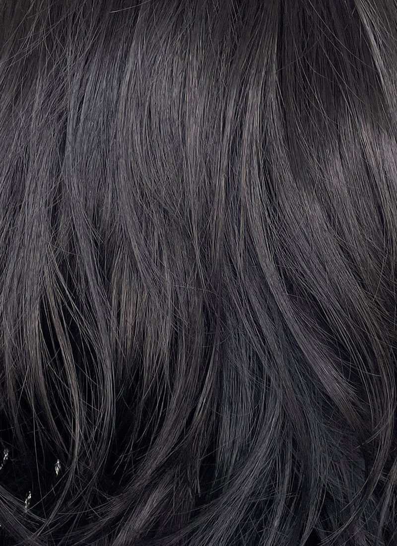 John Wick Black Wavy Lace Front Synthetic Men's Wig LFK5543