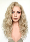 Blonde Spiral Curly Lace Front Synthetic Wig LFK5544