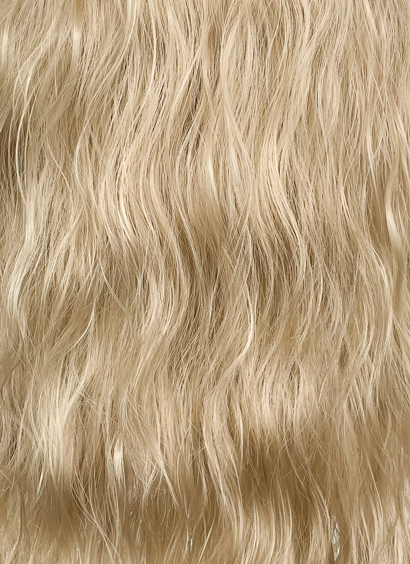 Blonde Wavy Lace Front Synthetic Wig LFK5544