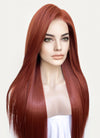 Auburn Straight 13" x 6" Lace Top Kanekalon Synthetic Hair Wig LFS030