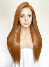 Ginger Straight 13" x 6" Lace Top Kanekalon Synthetic Hair Wig LFS034