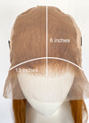 Ginger Straight 13" x 6" Lace Top Kanekalon Synthetic Hair Wig LFS034