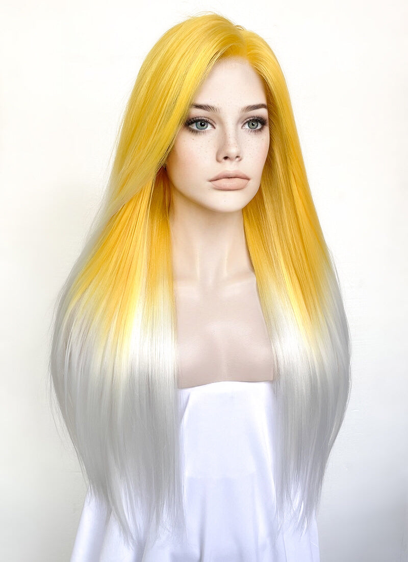 Yellow White Ombre Lace Front Wig | WigIsFashion – Wig Is Yellow White Ombre Lace Front Wig | WigIsFashion – Wig Is