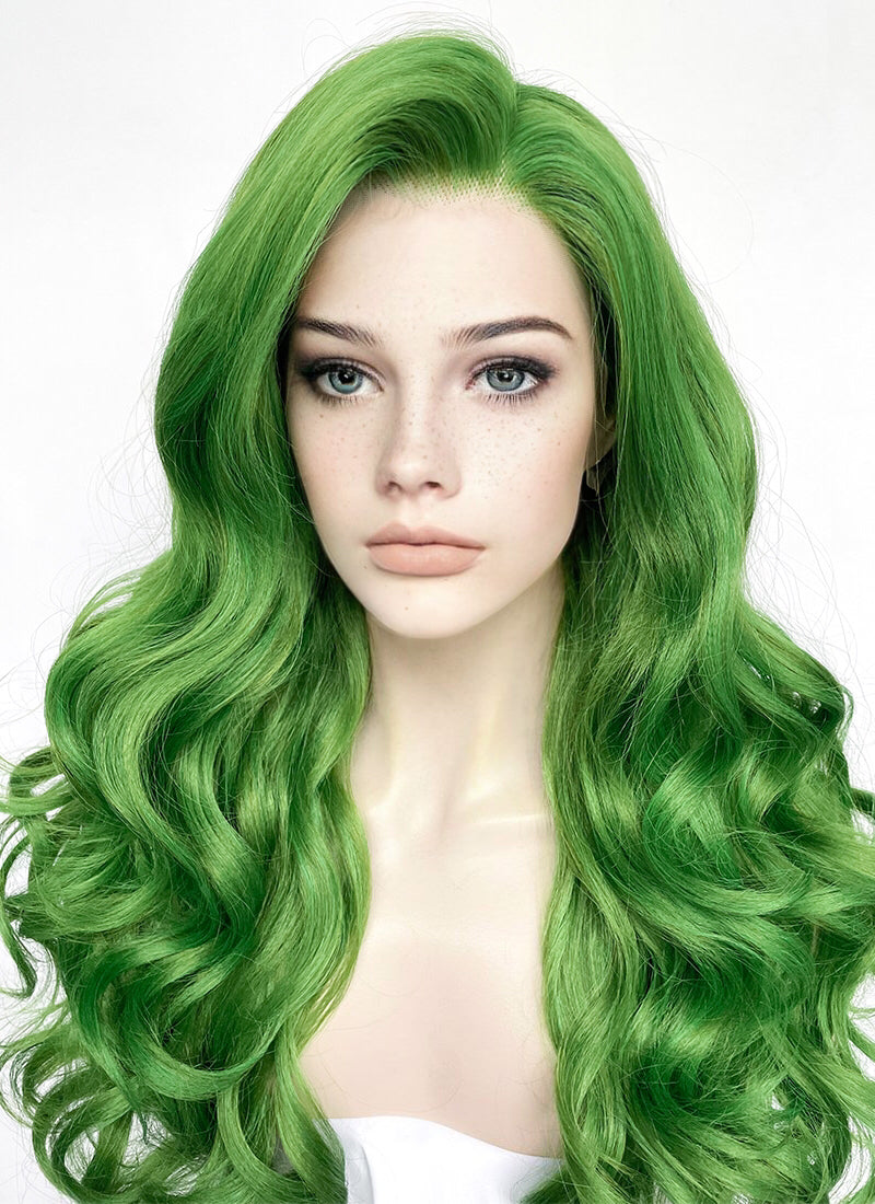 offen　pointed-CURLS / GREEN & LIGHTGREEN pointed-CROCHE / GREEN | Offen