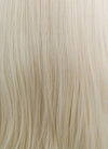 Straight Platinum Blonde Lace Front Synthetic Wig LW150D