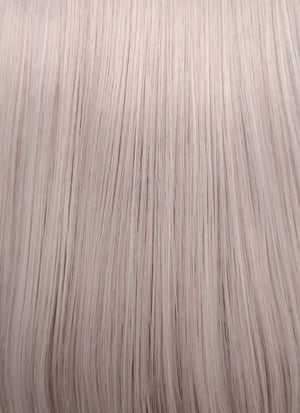 Pastel Pale Plum Straight Lace Front Synthetic Wig LW1514A