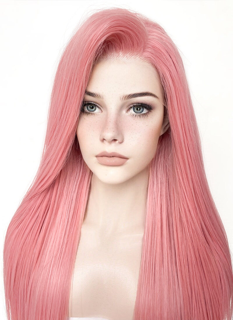 Pastel Pink Lace Front Wig | WigIsFashion