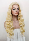 Blonde Wavy Lace Front Synthetic Wig LW4012