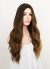 Brown Wavy Synthetic Wig NL018