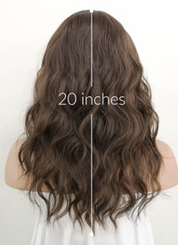 Brunette Wavy Synthetic Wig NS065