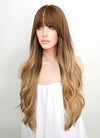 Brown Blonde Ombre Wavy Synthetic Wig NS084