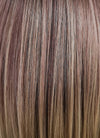 Ash Pink Blonde Ombre Bob Straight Synthetic Wig NS118