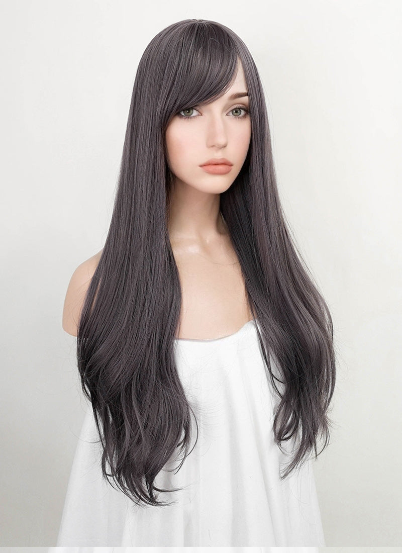 Grey Wavy Synthetic Wig NS164