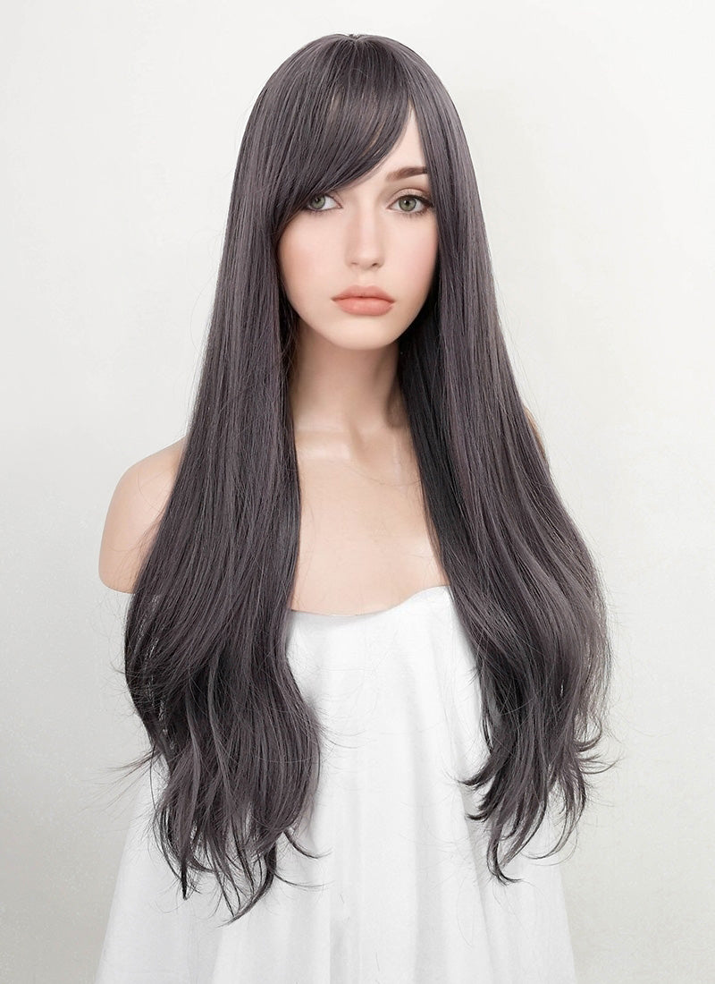 Grey Wavy Synthetic Wig NS164