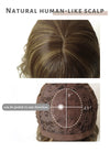 Mixed Brown Wavy Bob Synthetic Wig NS165