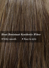 Mixed Brown Wavy Bob Synthetic Wig NS165