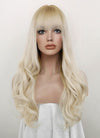 Two Tone Blonde Wavy Synthetic Wig NS185