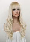 Two Tone Blonde Wavy Synthetic Wig NS185