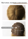Two Tone Blonde Wavy Synthetic Wig NS185