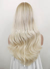 Two Tone Blonde Wavy Synthetic Wig NS185