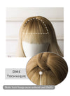 Two Tone Blonde Wavy Synthetic Wig NS185