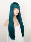 Turquoise Blue Straight Synthetic Wig NS192