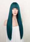 Turquoise Blue Straight Synthetic Wig NS192