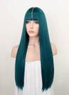 Turquoise Blue Straight Synthetic Wig NS192