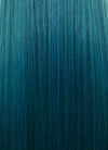 Turquoise Blue Straight Synthetic Wig NS192