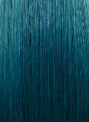 Turquoise Blue Straight Synthetic Wig NS192